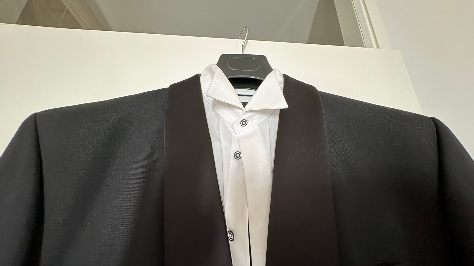 Smoking met overhemd - Maat 56/45, Ophalen, Zo goed als nieuw, Maat 56/58 (XL), Zwart
