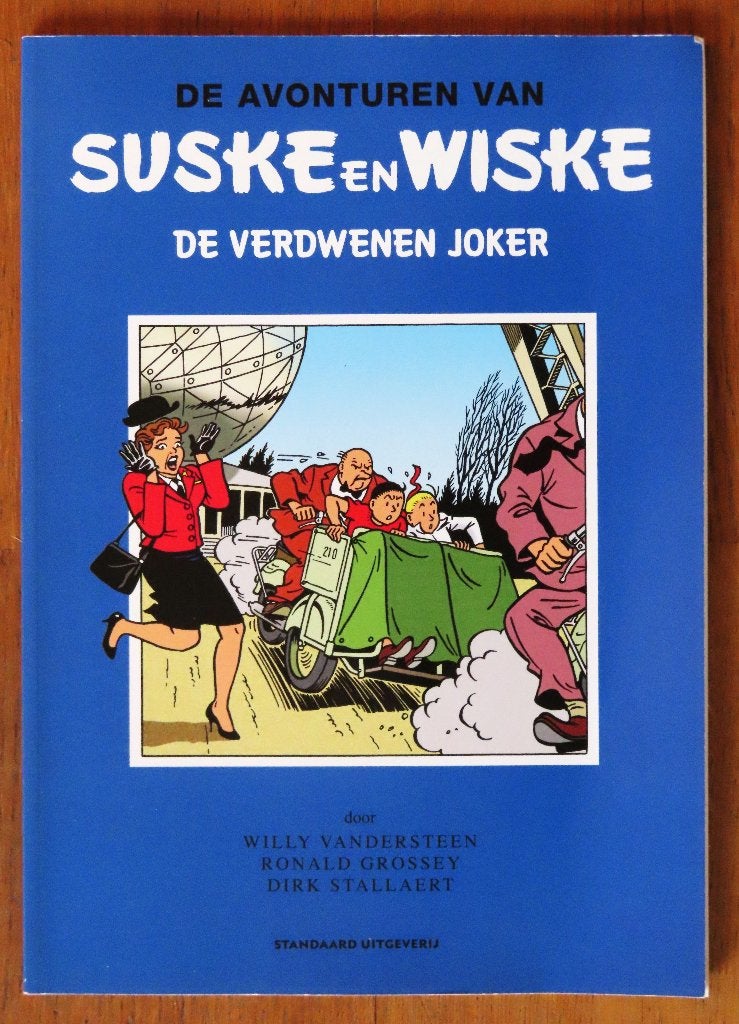 Suske en Wiske: De verdwenen joker ( blauwe versie ), Eén stripboek, Ophalen of Verzenden, Zo goed als nieuw