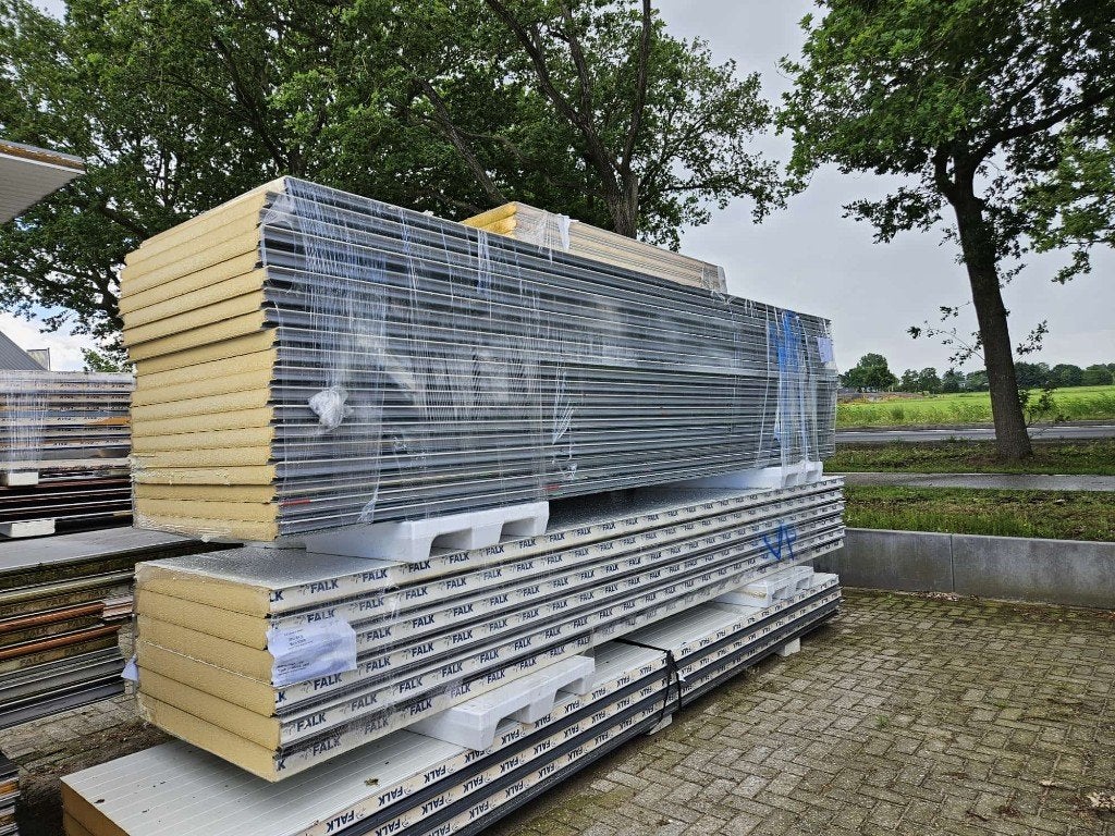 Sandwich Wandpanelen 60, 100mm, Ophalen of Verzenden, Zo goed als nieuw, Overige materialen, 50 tot 100 mm