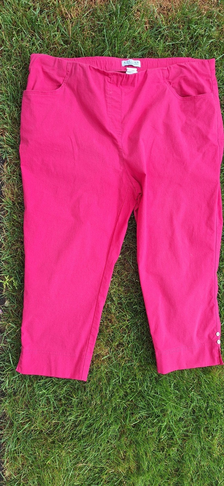 Adelina by Scheiter roze driekwart broek maat 42/44 (L), Ophalen of Verzenden, Zo goed als nieuw, Roze, Broek of Spijkerbroek