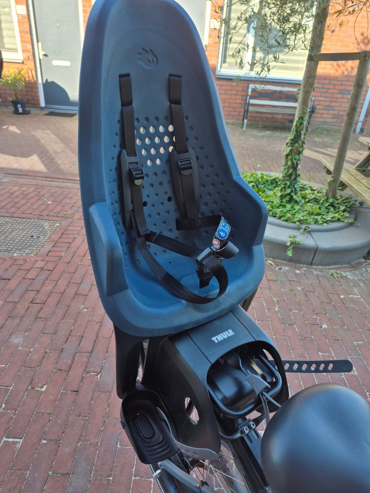 Fietsstoeltje Thule Yep 2, Fietsen en Brommers, Fietsaccessoires | Fietsstoeltjes, Ophalen, Achterzitje, Voetsteuntjes, 15 t/m 36 kg