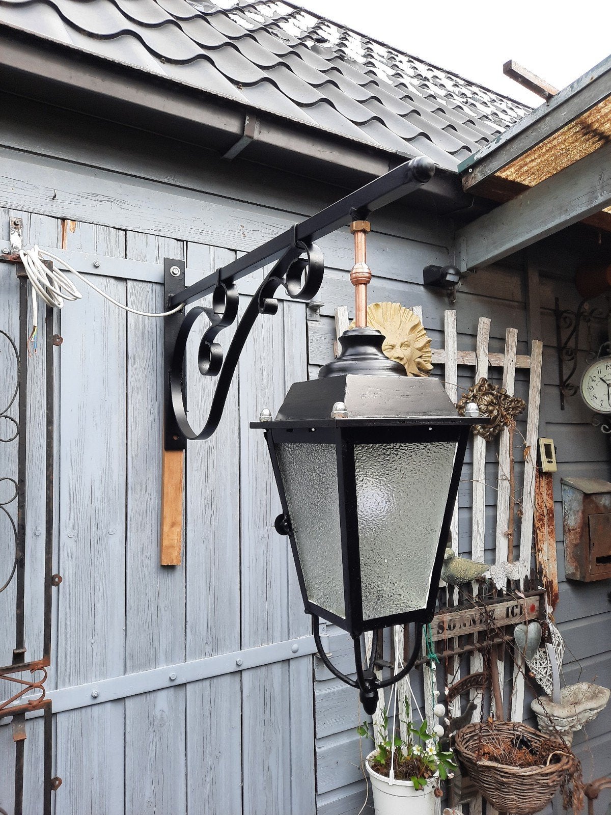 Buitenlamp groot, Ophalen of Verzenden, Netvoeding, 50 tot 250 watt, Wandlamp