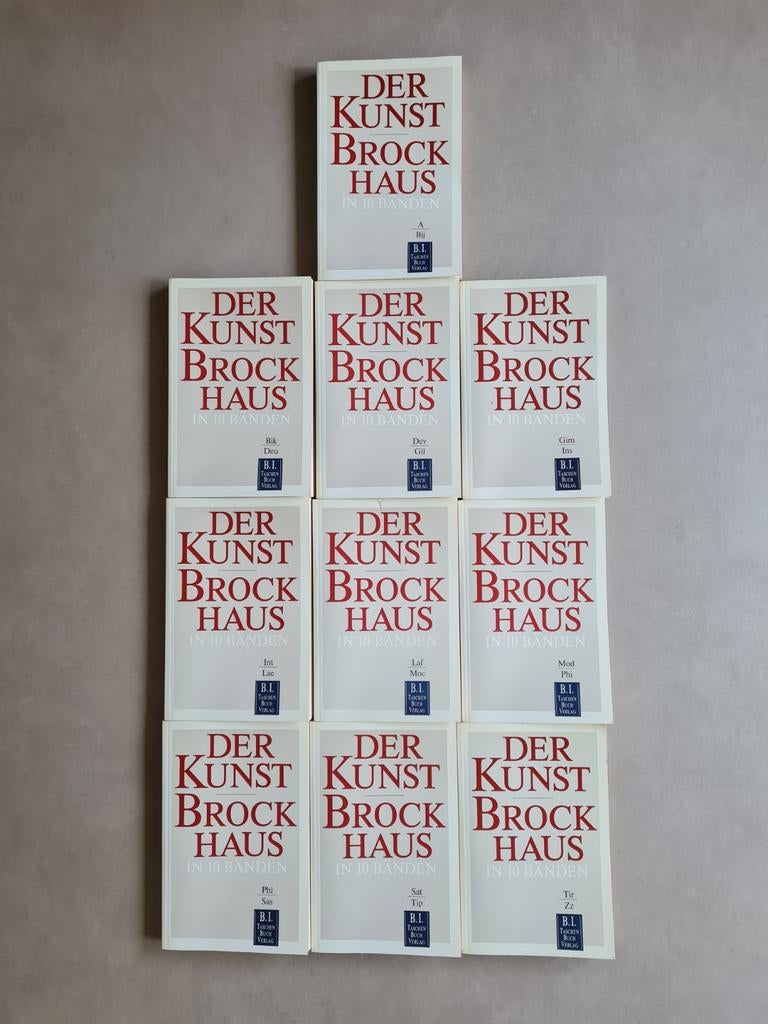 Der Kunst Brockhaus 10 delig, Boeken, Ophalen of Verzenden, Zo goed als nieuw, Algemeen