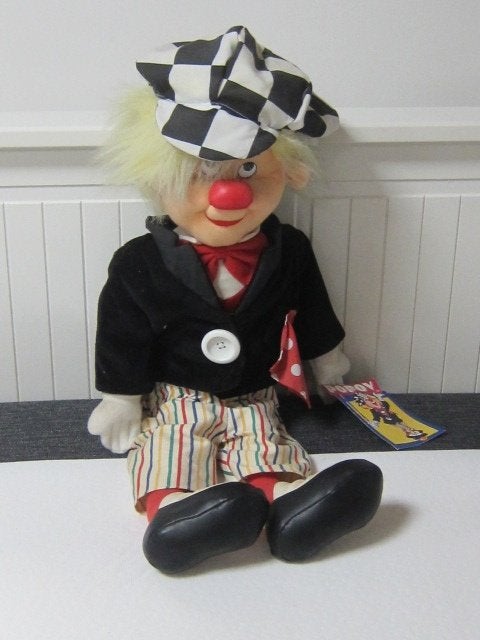 Popov Clown pop van 60 cm, N, N, Ophalen of Verzenden, Zo goed als nieuw