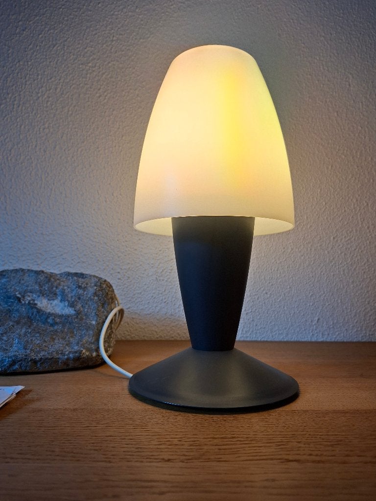 Vintage Lumiance (Camelo ) tafellamp  - Dutch Design 80/90s, Gebruikt, Overige merken, 32 cm, Inclusief lichtbron