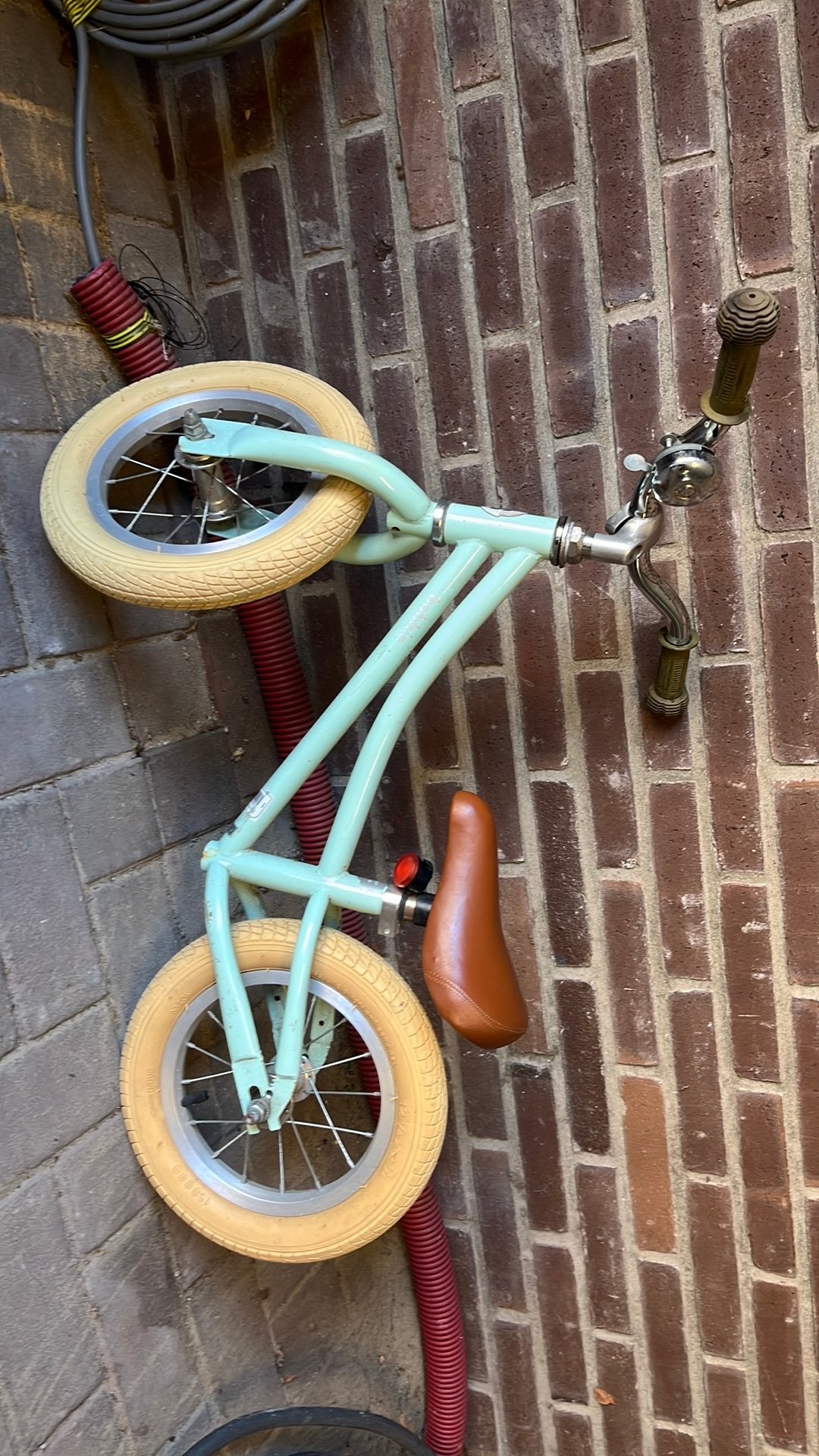 Bobbin Loopfiets – Retro – Stevig en kwalitatief, Fietsen en Brommers, Ophalen, Gebruikt, Minder dan 16 inch