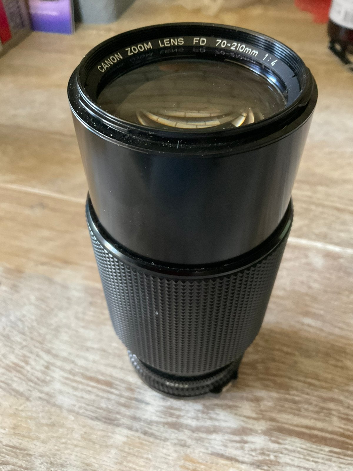 Canon zoom lens FD 70-210mm 1:4, Audio, Tv en Foto, Fotografie | Lenzen en Objectieven, Ophalen, Zo goed als nieuw, Telelens, Zoom