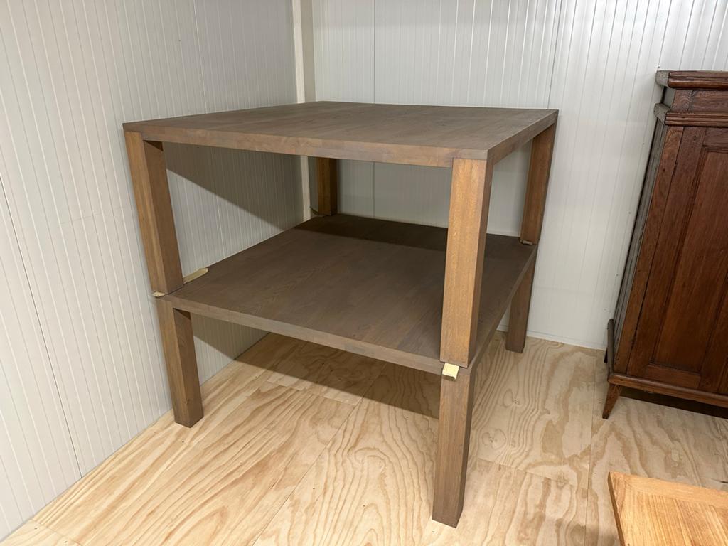 2 Eiken Buro's - 160x150x75 cm - Per stuk €375, Ophalen, Gebruikt, Hout, Overige typen