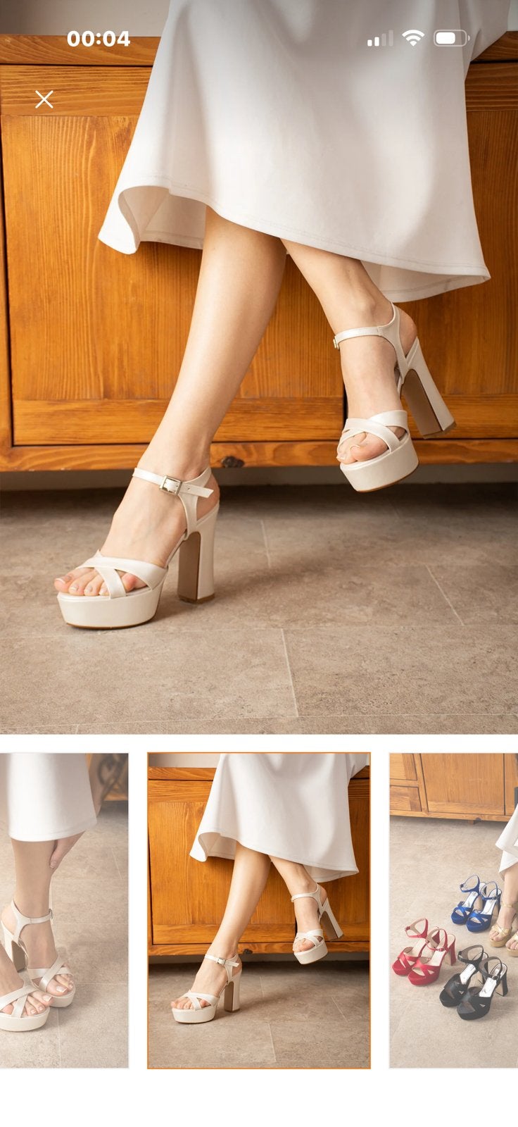 Mooi schonen, Kleding | Dames, Schoenen, Wit, Ophalen of Verzenden, Zo goed als nieuw, Schoenen met hoge hakken