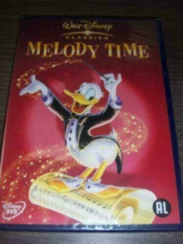 Walt Disney Classics Melody Time in nieuwstaat , Tekenfilm, Verzenden, Nederlands, Nederlands