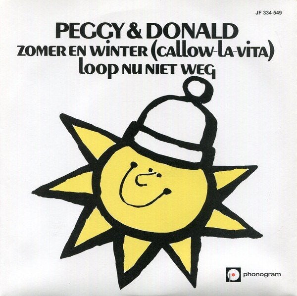 Nieuwpersing vinylsingle peggy & donald gezocht, Ophalen of Verzenden, Zo goed als nieuw, Overige formaten, Levenslied of Smartlap