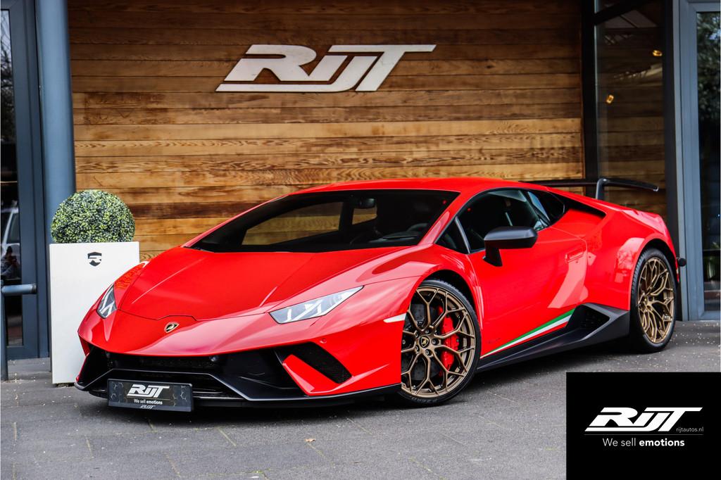 Lamborghini Huracan 5.2 V10 Performante *Carbon seats/Cerami, Automaat, Gebruikt, Zwart, 5204 cc