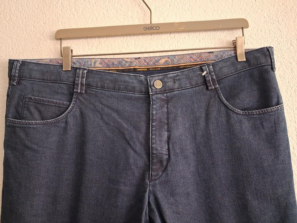 Meyer spijkerbroek  Maat W36 L32, Ophalen of Verzenden, Zo goed als nieuw, Blauw, W36 - W38 (confectie 52/54)