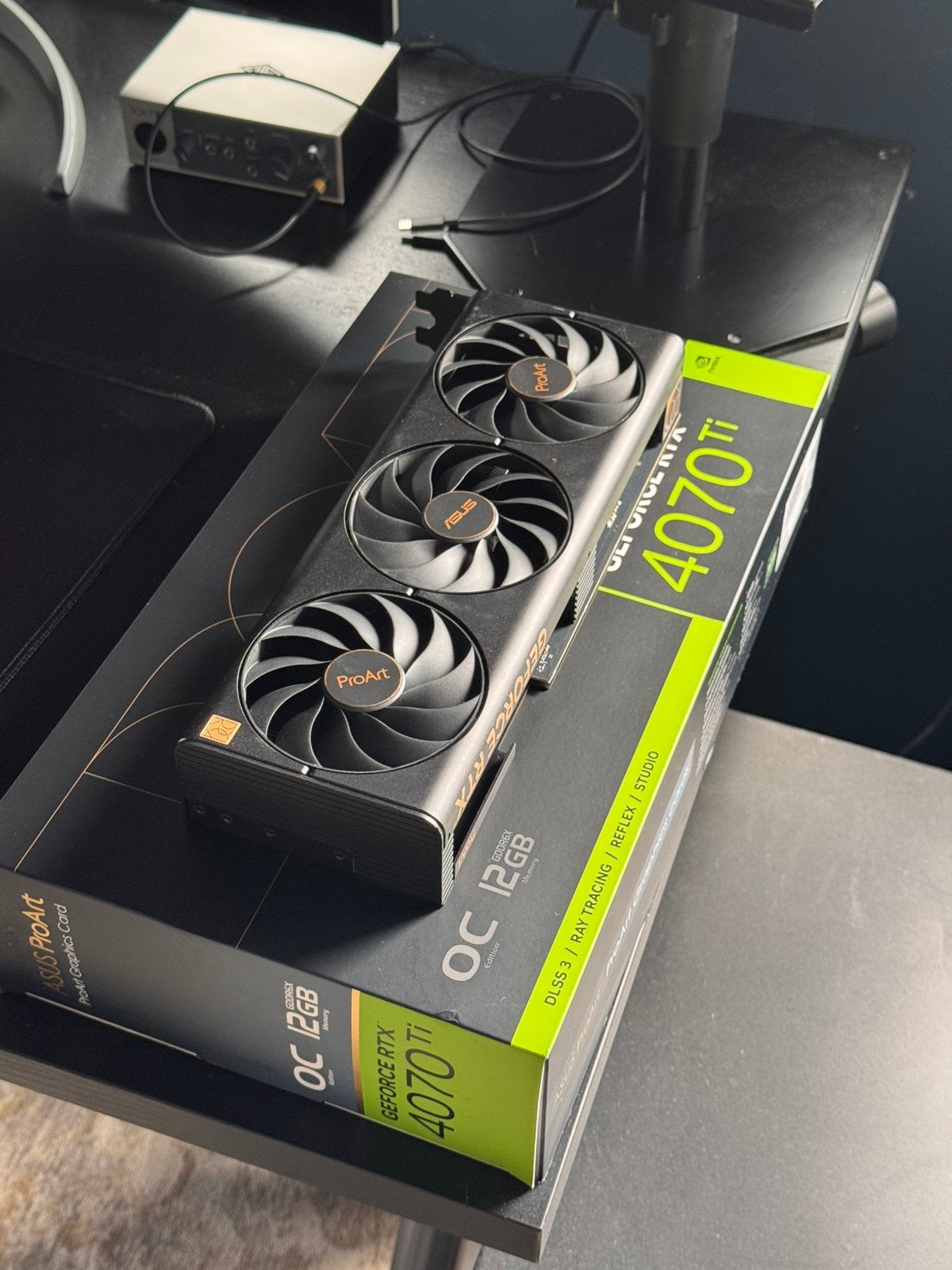 ASUS ProArt GeForce RTX 4070 Ti, Computers en Software, Videokaarten, Zo goed als nieuw, Nvidia, PCI-Express 4.0, GDDR6, HDMI