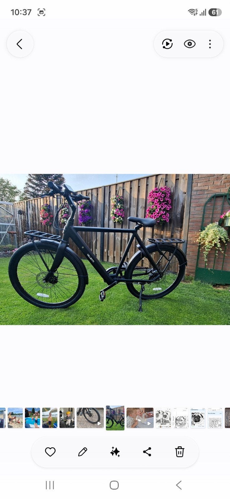 elektrische herenfiets fiets valenti  x7    900 euro, Fietsen en Brommers, Ophalen, Overige merken