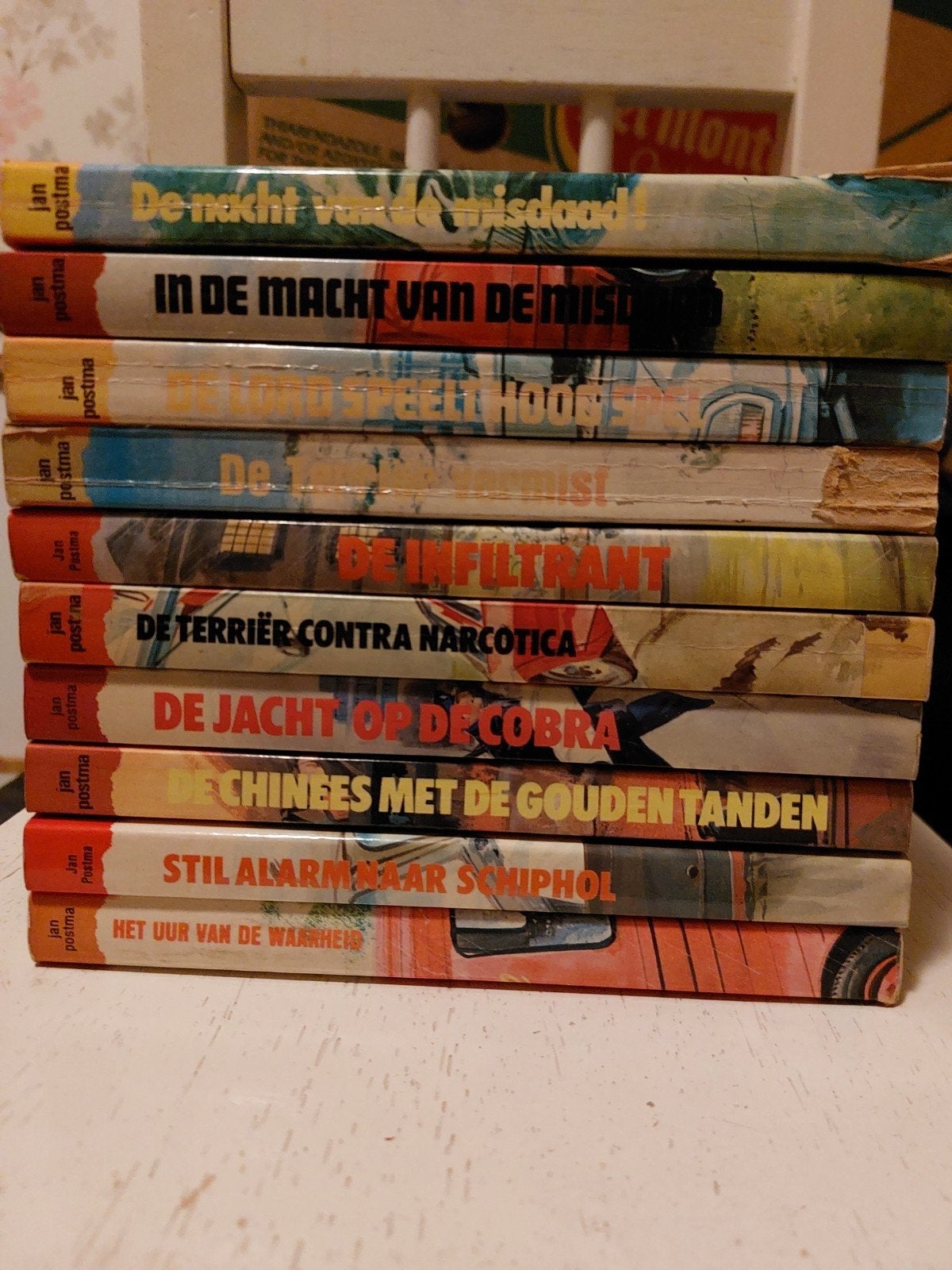 De Vliegende Brigade - Jan Postma (10 boeken), Boeken, Ophalen of Verzenden, Gelezen, Jan Postma