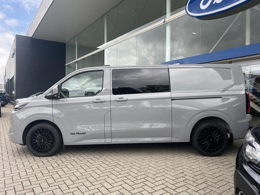 Ford Transit Custom 320 2.5 PHEV L2H1 Limited DC | Adaptieve, Auto's, Bestelauto's, Gebruikt, Euro 6, 4 cilinders, Met garantie (alle)