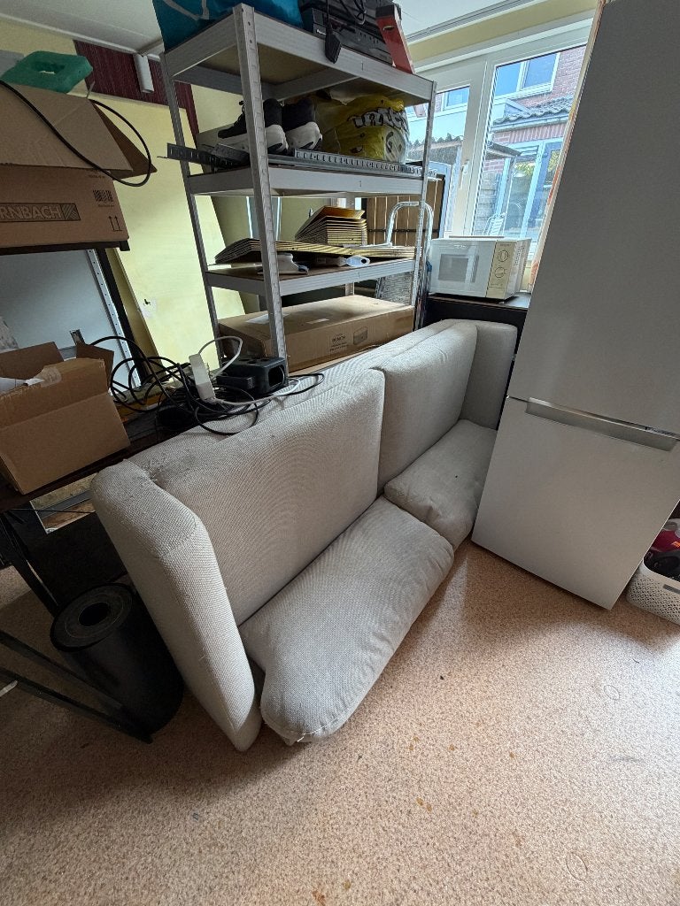 Bank, Huis en Inrichting, Ophalen, Hout, Gebruikt, 150 tot 200 cm