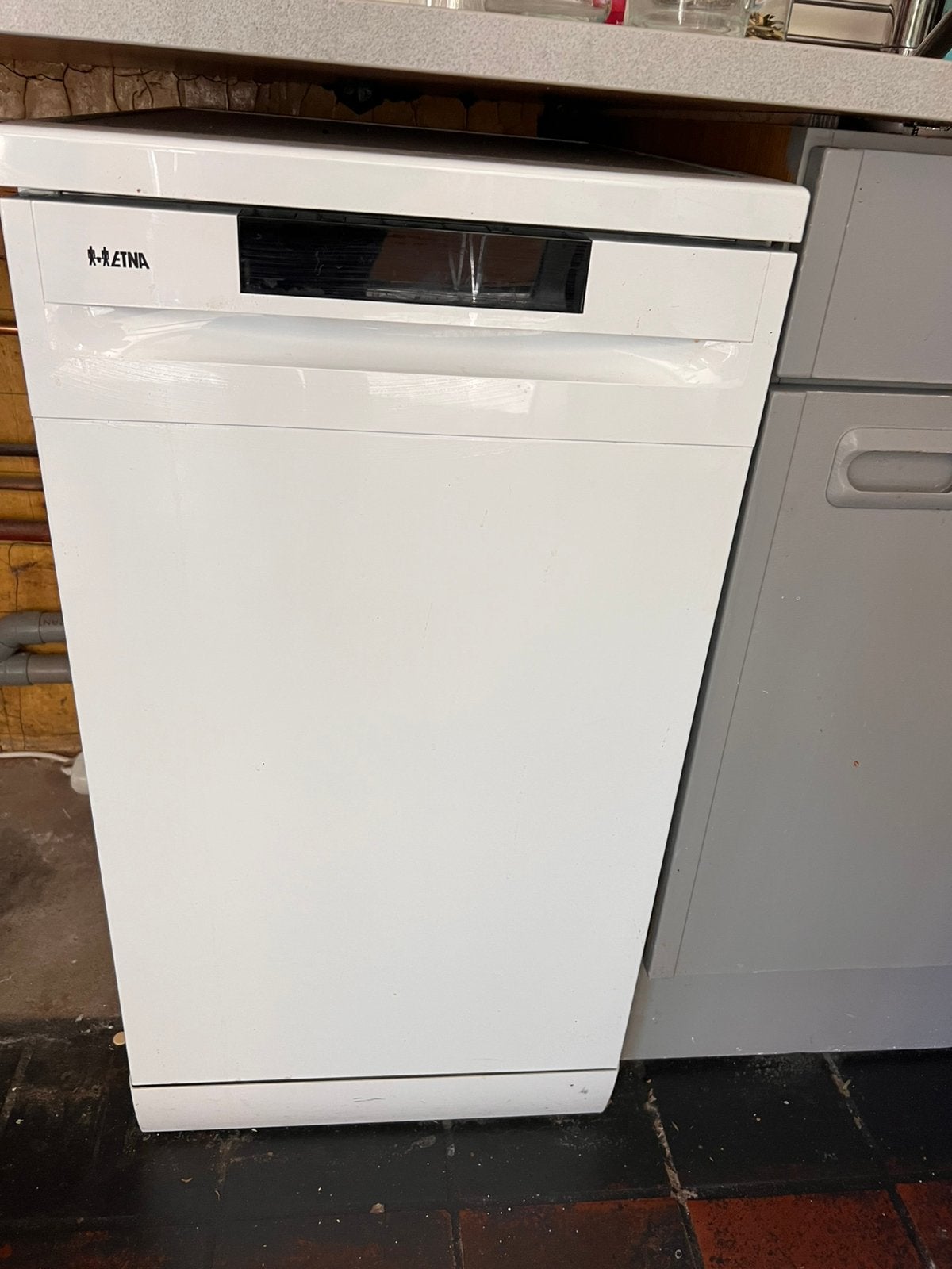 ETNA smalle vaatwasser 45 cm – weinig gebruikt – garantie, Witgoed en Apparatuur, Vaatwasmachines, Ophalen, Minder dan 85 cm, Minder dan 10 liter