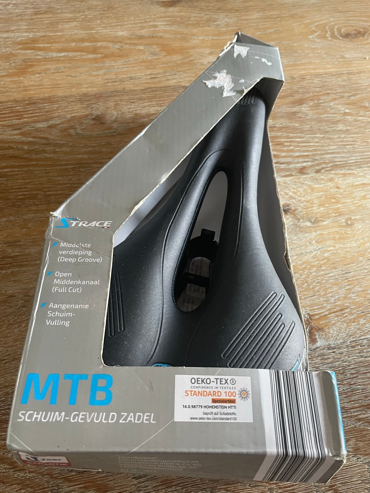 Trace MTB Schuim-Gevuld Zadel - Nieuw in doos, Fietsen en Brommers, Ophalen, Nieuw