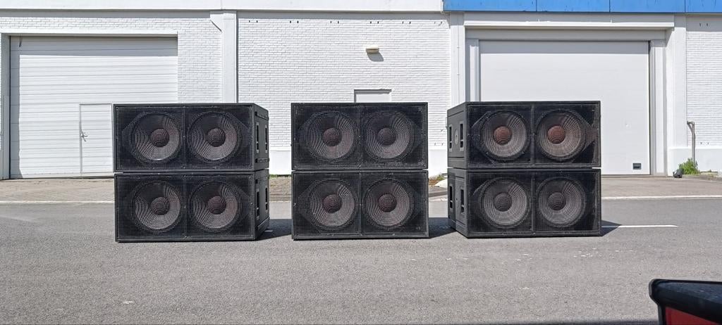 6x JBL CSR82L Subwoofers, Ophalen of Verzenden, 120 watt of meer, Subwoofer, JBL