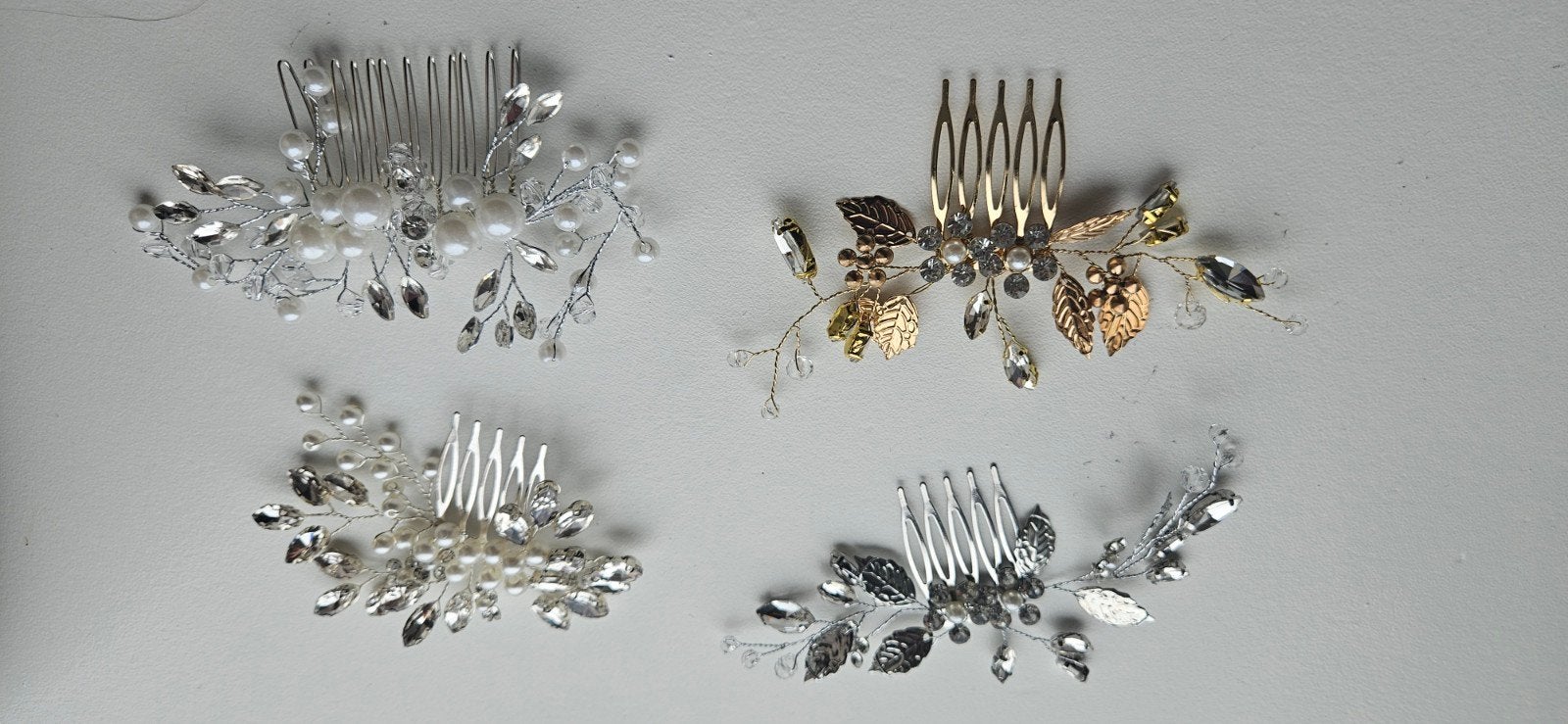 Diverse Haarsieraden voor Bruid of Gala - Per Stuk, Ophalen of Verzenden, Zo goed als nieuw, Zilver, Accessoires