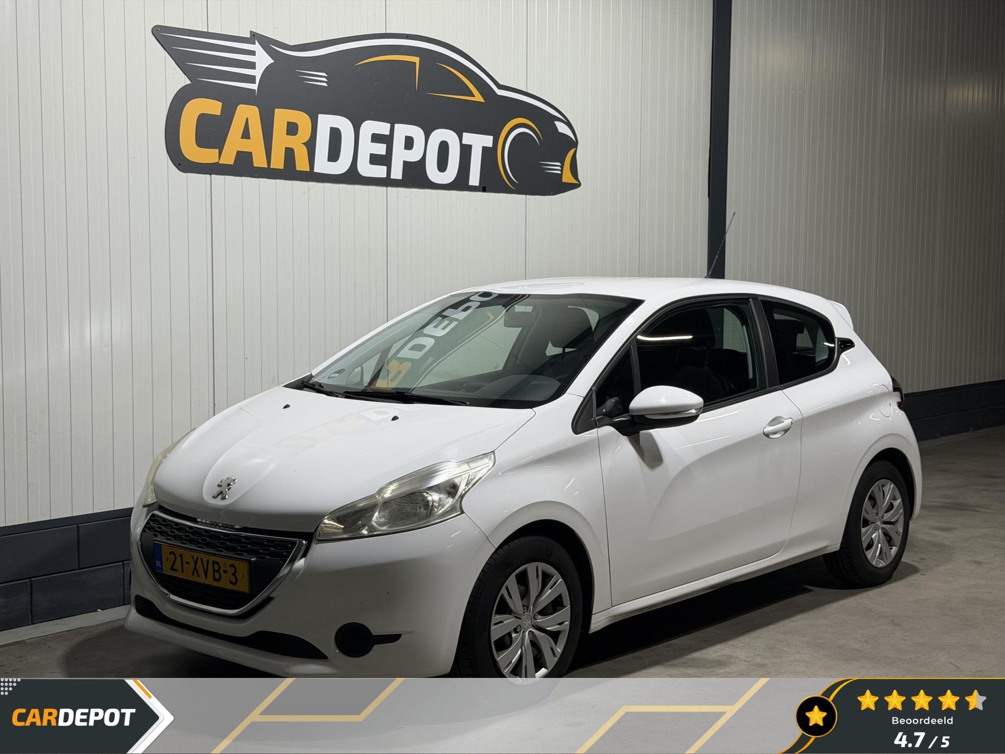 Peugeot 208 1.2 VTi Active Super Netjes, Voorwielaandrijving, Euro 5, Stof, Gebruikt