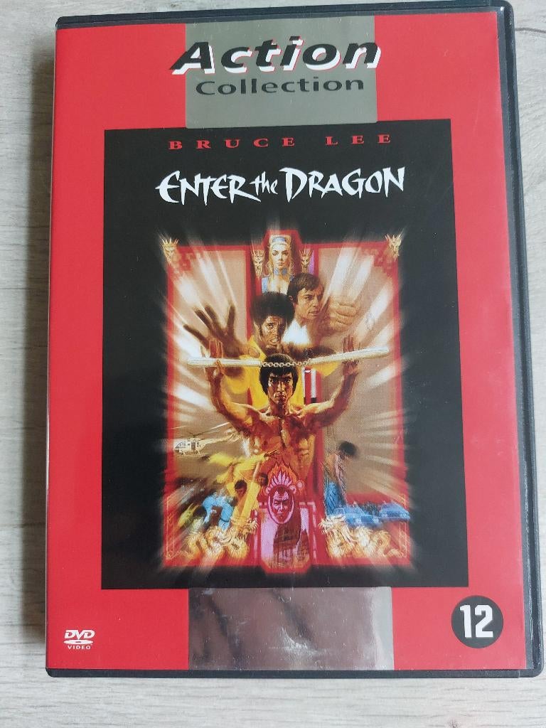 DVD Enter the Dragon (1973) Bruce Lee, Vanaf 16 jaar, Ophalen, Gebruikt, Martial Arts
