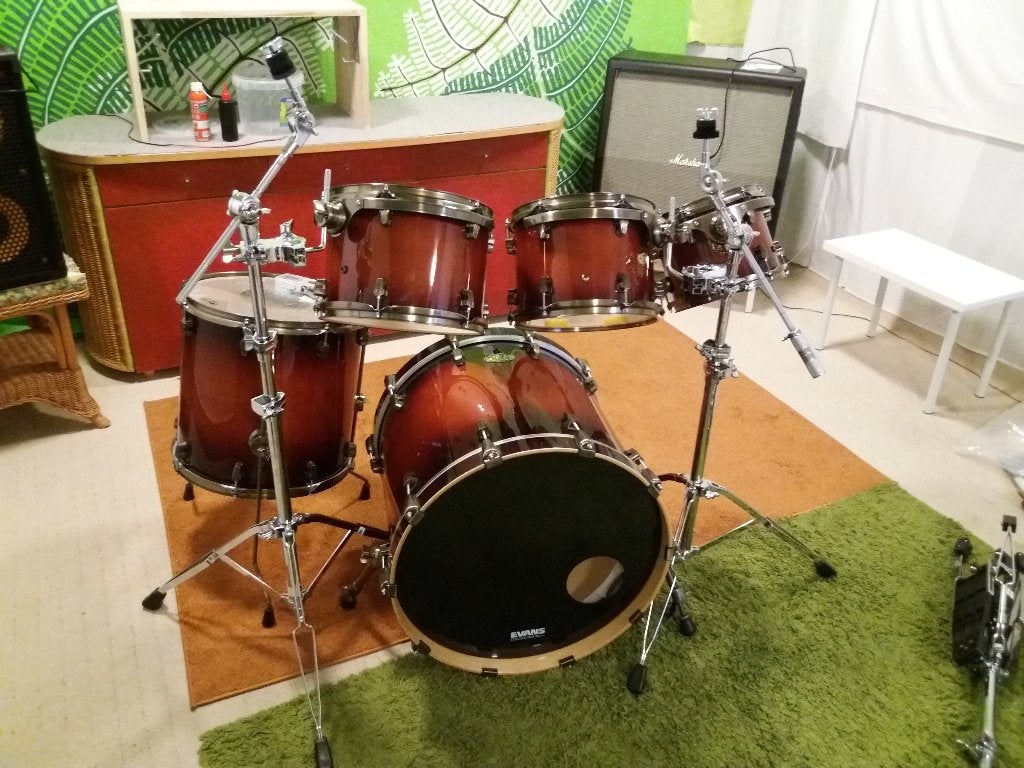 Ludwig drumstel, bijna nieuw!, Ophalen, Zo goed als nieuw, Ludwig