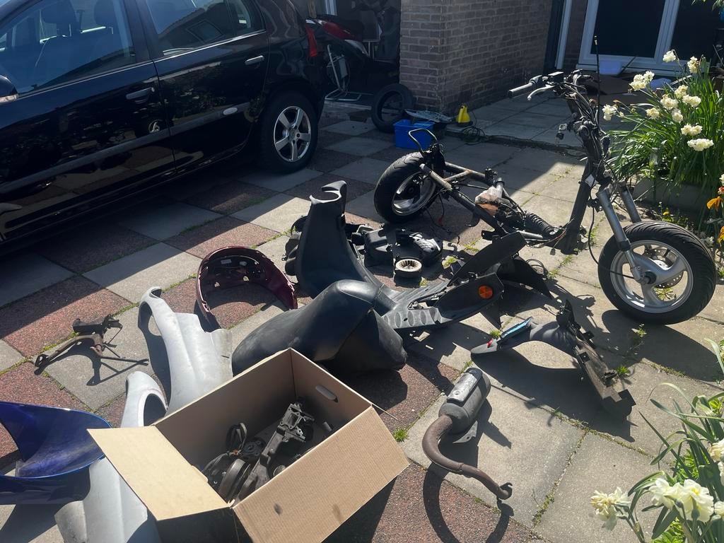 Peugeot Vivacity 50cc 2-takt onderdelen (blauw kenteken), Ophalen, Gebruikt, Overige typen, Peugeot