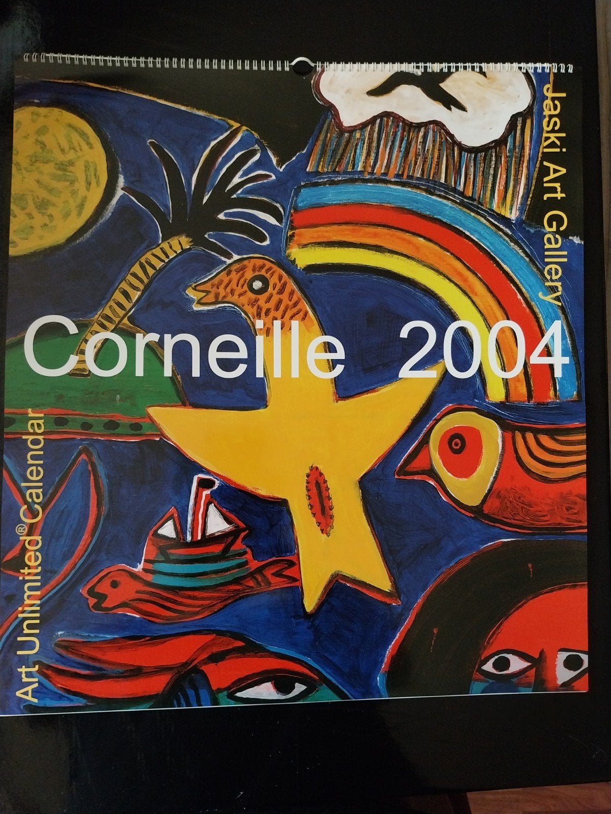 Corneille 2004 Kalender - Jaski Art Gallery, Ophalen, Zo goed als nieuw, Corneille, Catalogus