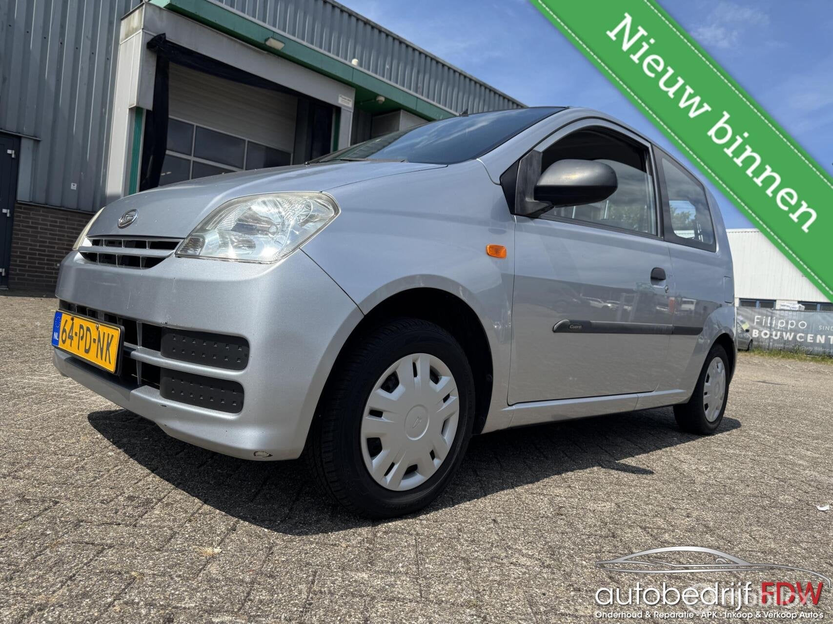 Daihatsu Cuore 1.0-12V Tokyo/NAP/3DEURS/, Metallic lak, 18 €/maand, Cuore, Origineel Nederlands