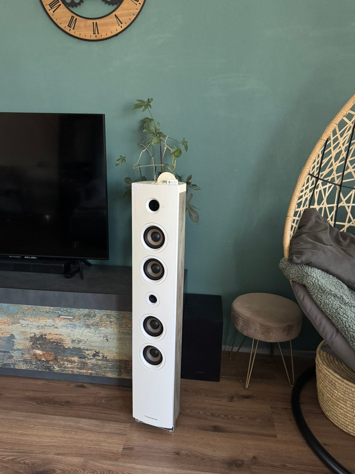 Bluetooth luidspreker / speaker Retro Vintage Modern, Gebruikt, Overige typen, 60 tot 120 watt, Ophalen