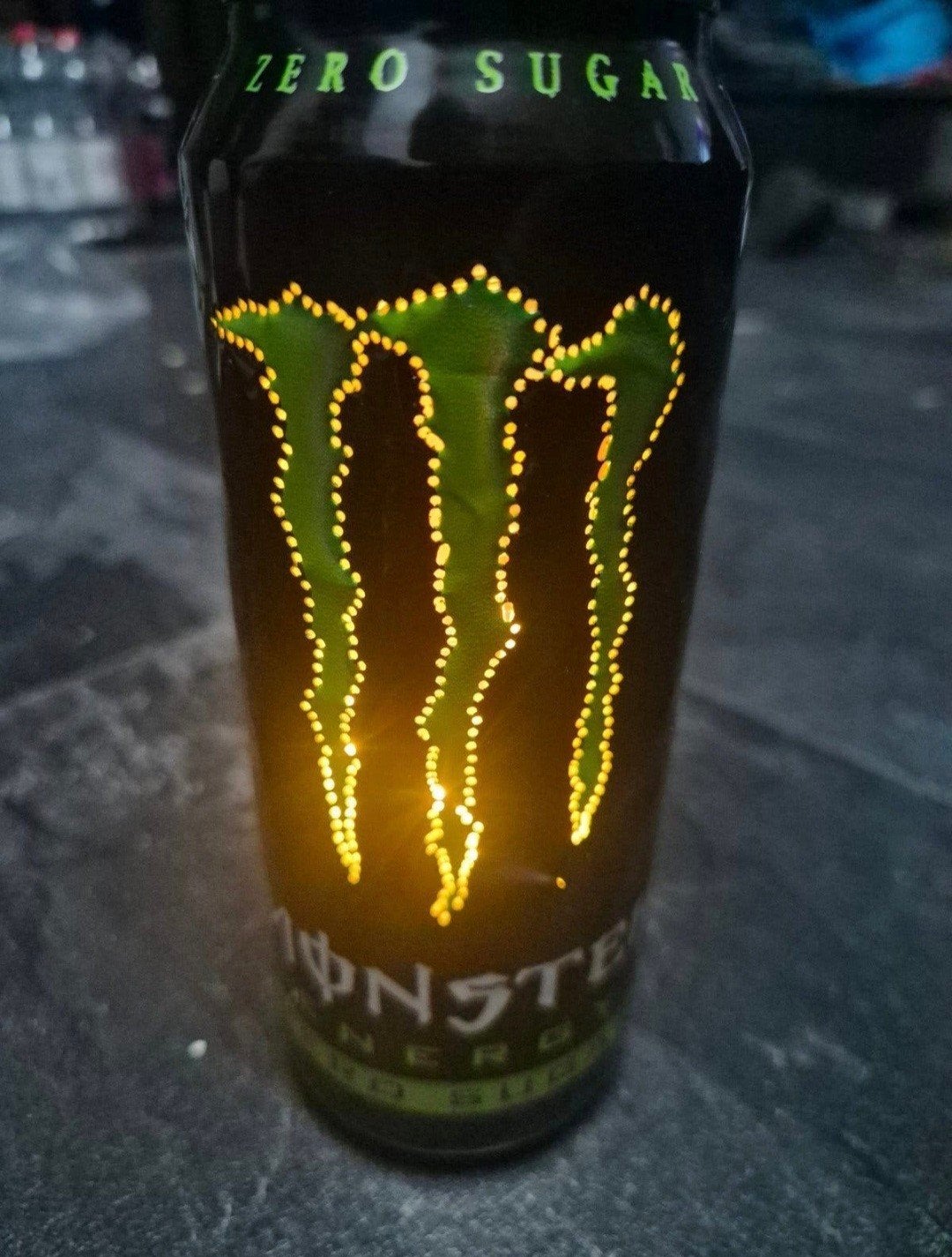 Monster Energy Zero Sugar sfeerlicht, Verzamelen, Ophalen, Overige, Overige merken