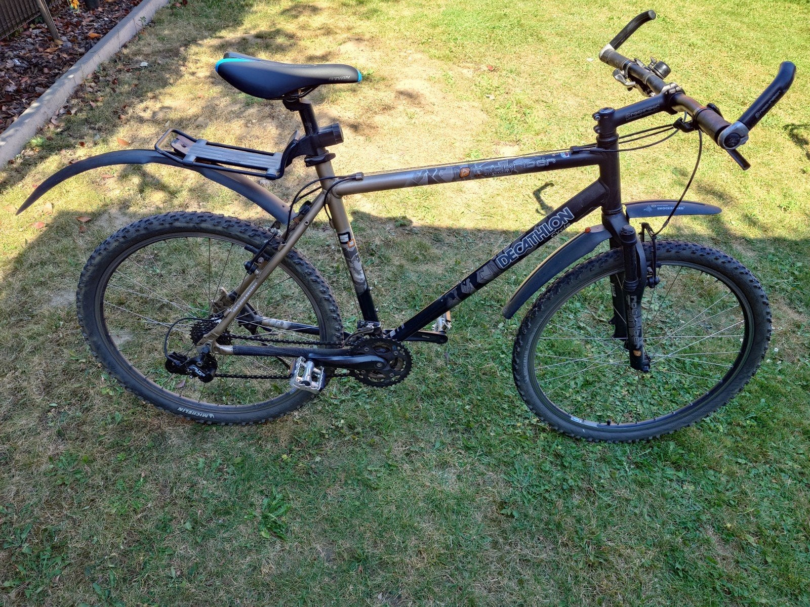 Decathlon Rockrider maat XL 24 versn., Gebruikt, 57 tot 61 cm, Meer dan 20 versnellingen, Ophalen
