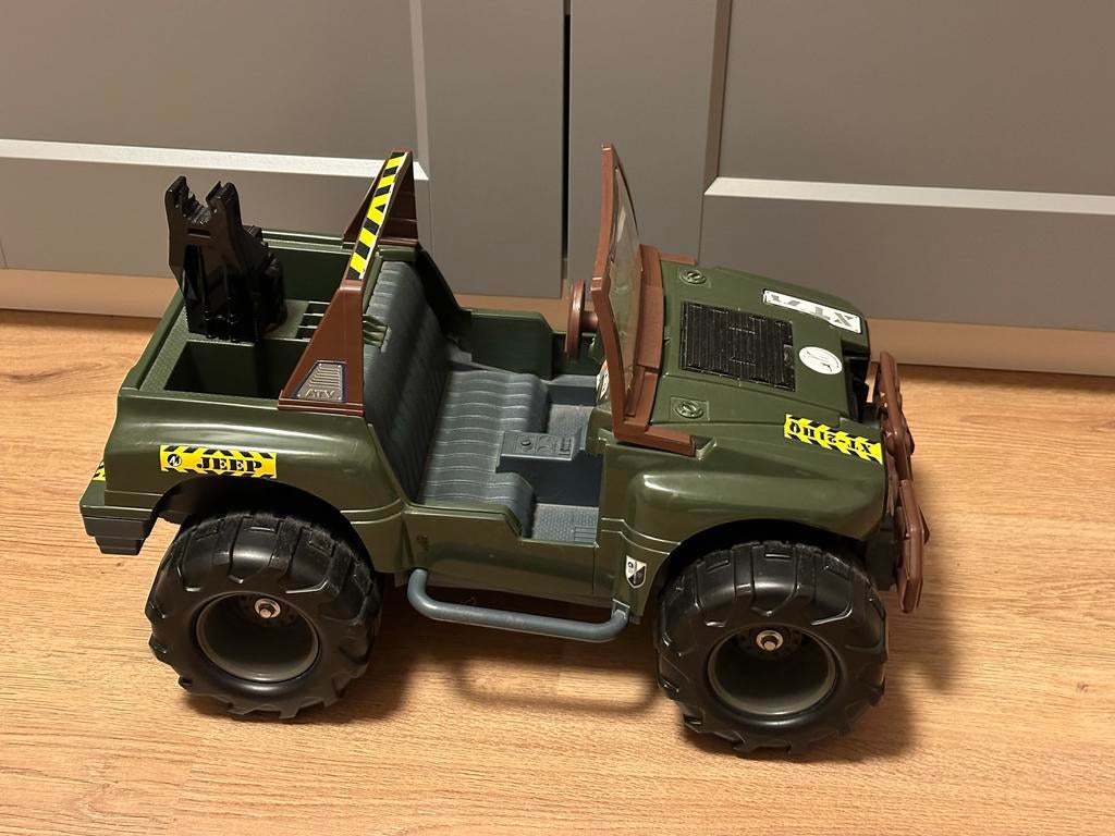 Action Man Jeep uit 1993 - Vintage Speelgoedvoertuig, Kinderen en Baby's, Speelgoed | Actiefiguren, Ophalen of Verzenden, Gebruikt