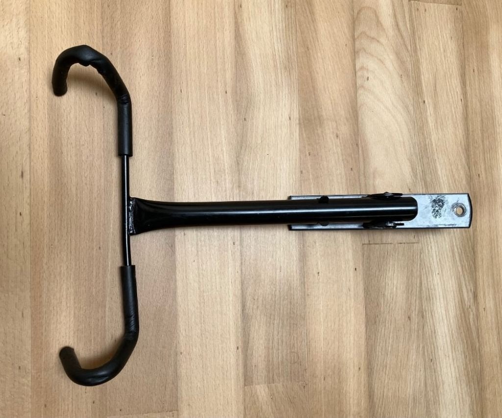 solide fiets ophangsysteem/fiets muurbeugel/fiets haak, Ophalen of Verzenden, Zo goed als nieuw