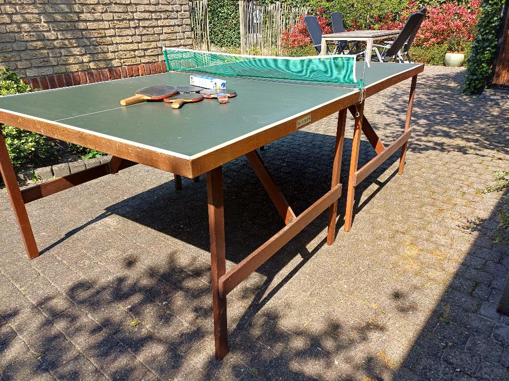 Tafeltennistafel, Ophalen, Gebruikt