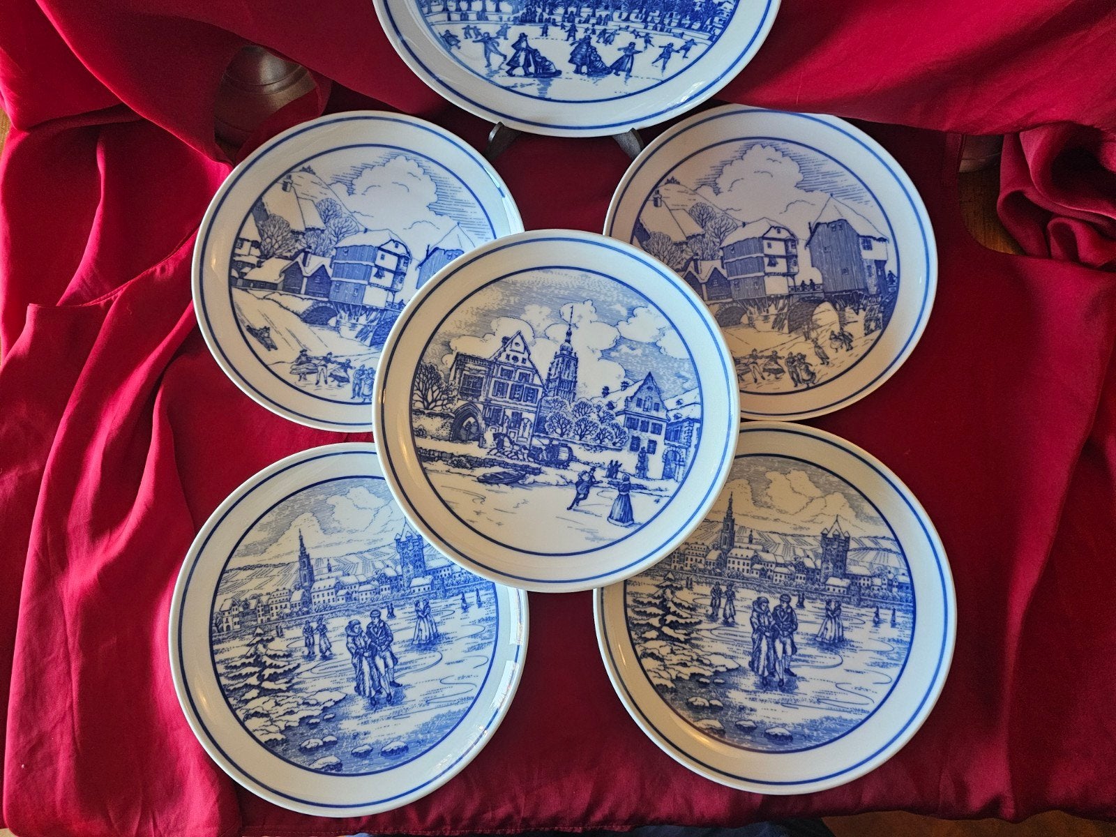 Hutschenreuther ElTVILLER WEIHNACHT Set, Antiek en Kunst, Ophalen of Verzenden
