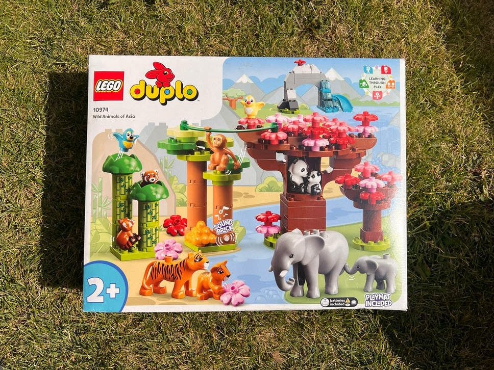 Duplo Lego wilde dieren van Azië!, Ophalen, Zo goed als nieuw, Duplo