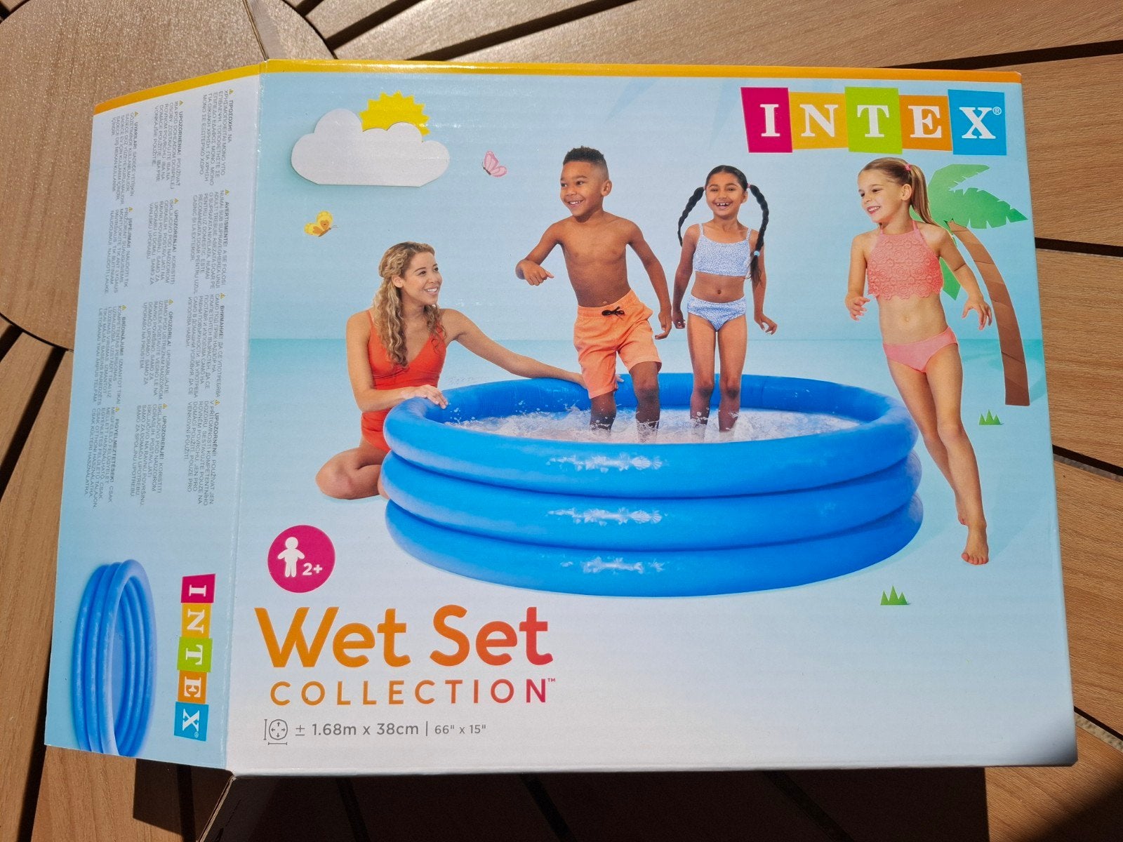 Intex Wet Set Opblaaszwembad voor kinderen, Ophalen, Zo goed als nieuw
