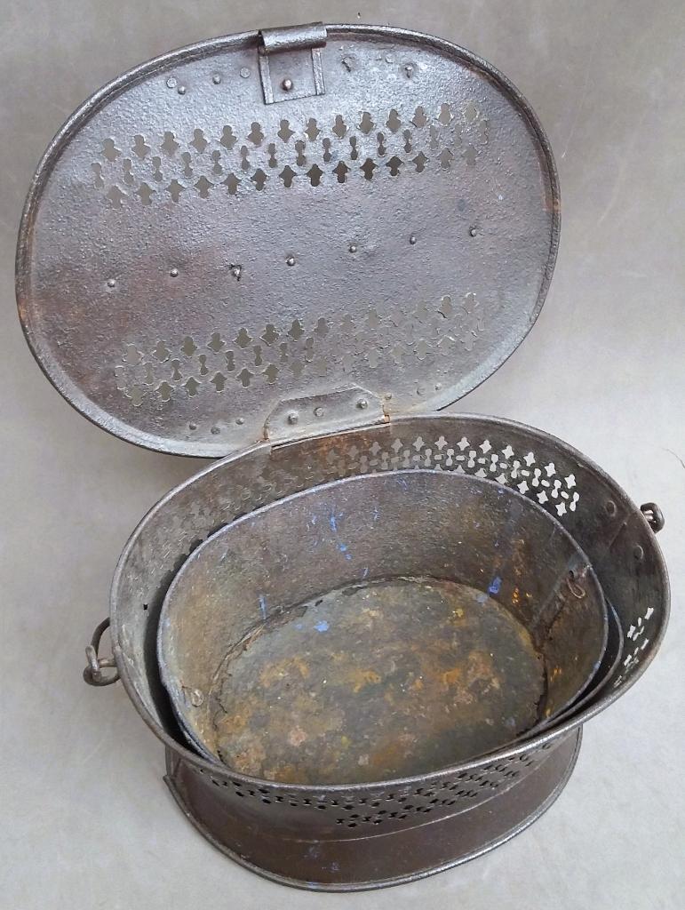 19 de eeuw Voeten Voet Warmer Stoof voor Rok Dame Koets, Antiek en Kunst, Ophalen of Verzenden