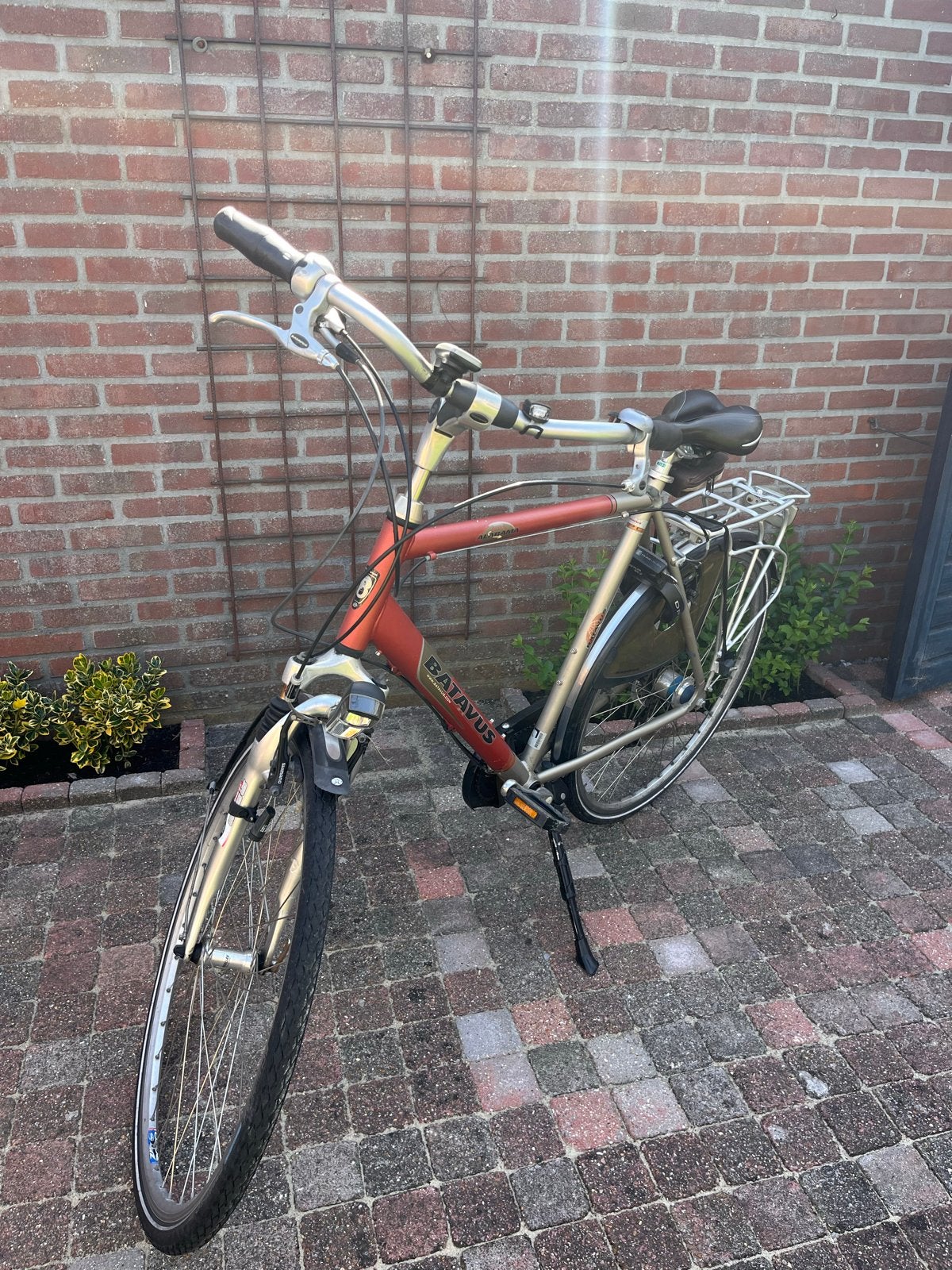 Prima gebruikte Batavus herenfiets met accessoires, Ophalen, Gebruikt, Batavus