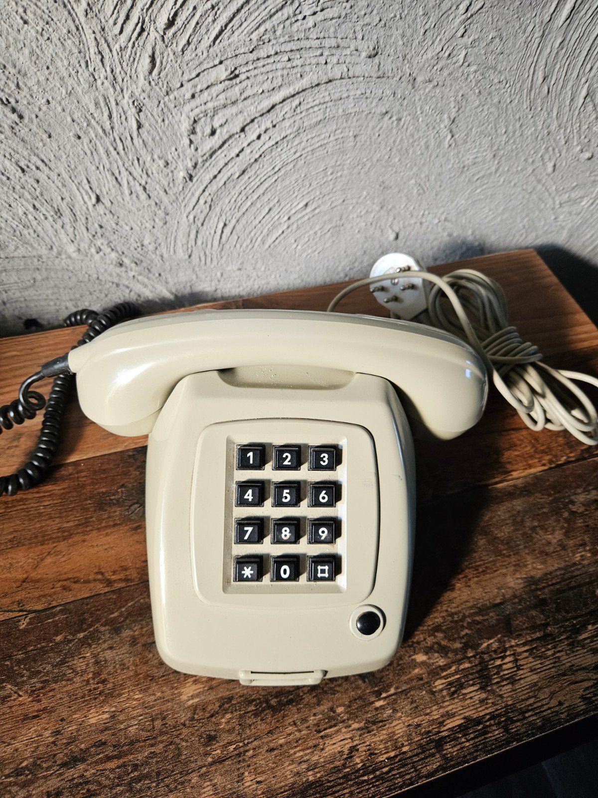 Vintage PTT T65TDK Telefoon met druktoetsen zeer nette staat, Ophalen of Verzenden, Zo goed als nieuw