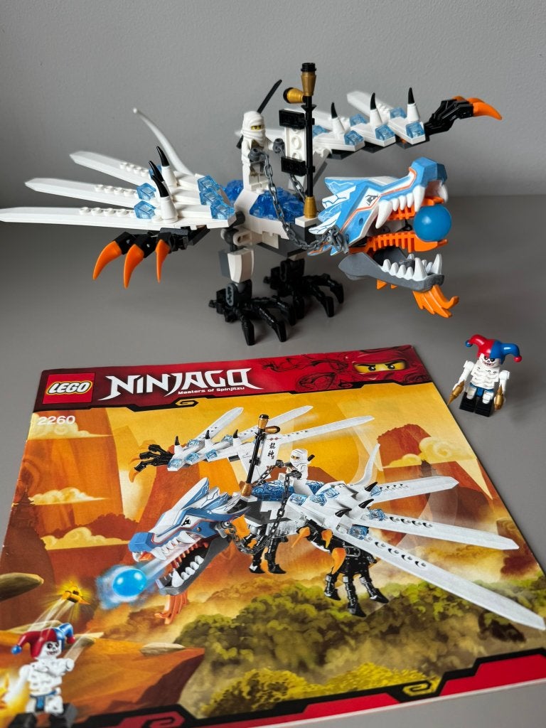 Lego - 2260 - Ninjago - Ice Dragon Attack, Kinderen en Baby's, Speelgoed | Duplo en Lego, Lego, Ophalen of Verzenden, Compleet