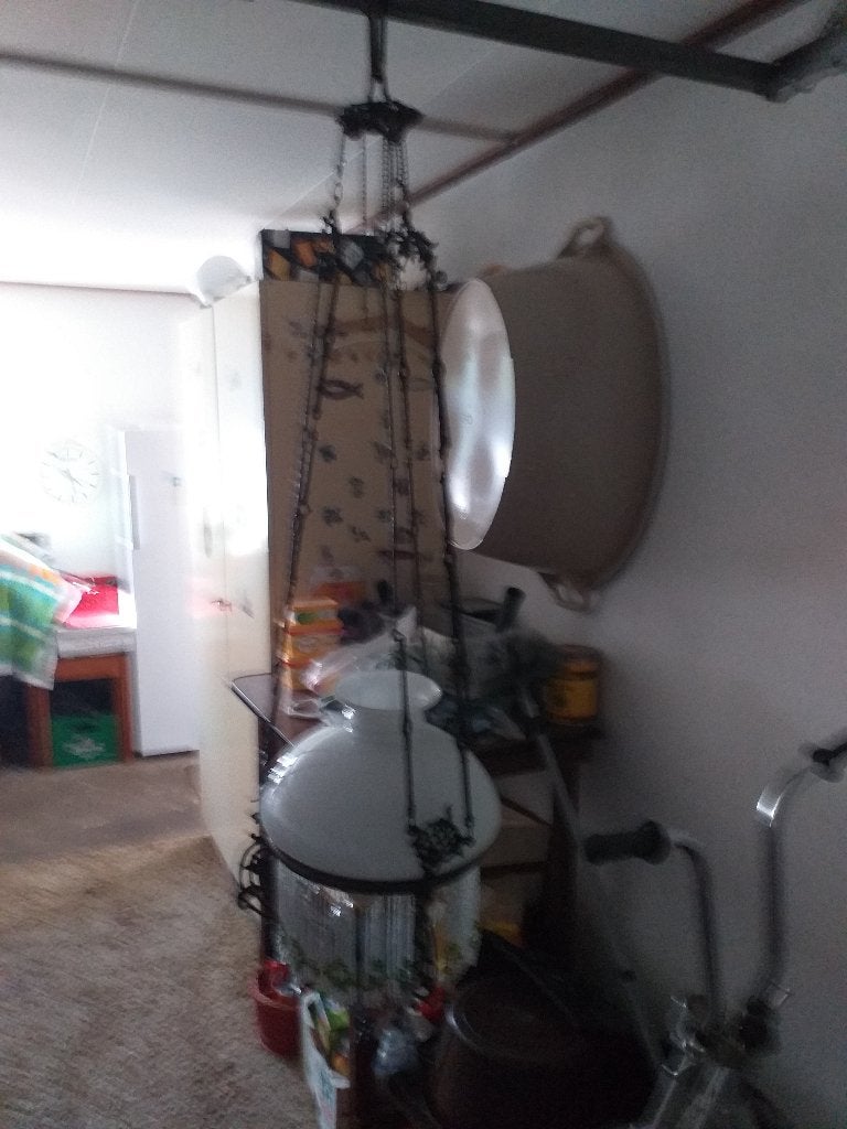 antieke olielamp, Antiek en Kunst, Antiek | Lampen, Ophalen