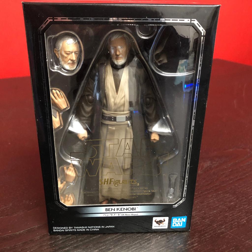 Sh Figuarts Star Wars A New Hope Obi Wan Ben Kenobi, Ophalen of Verzenden, Zo goed als nieuw, Actiefiguurtje