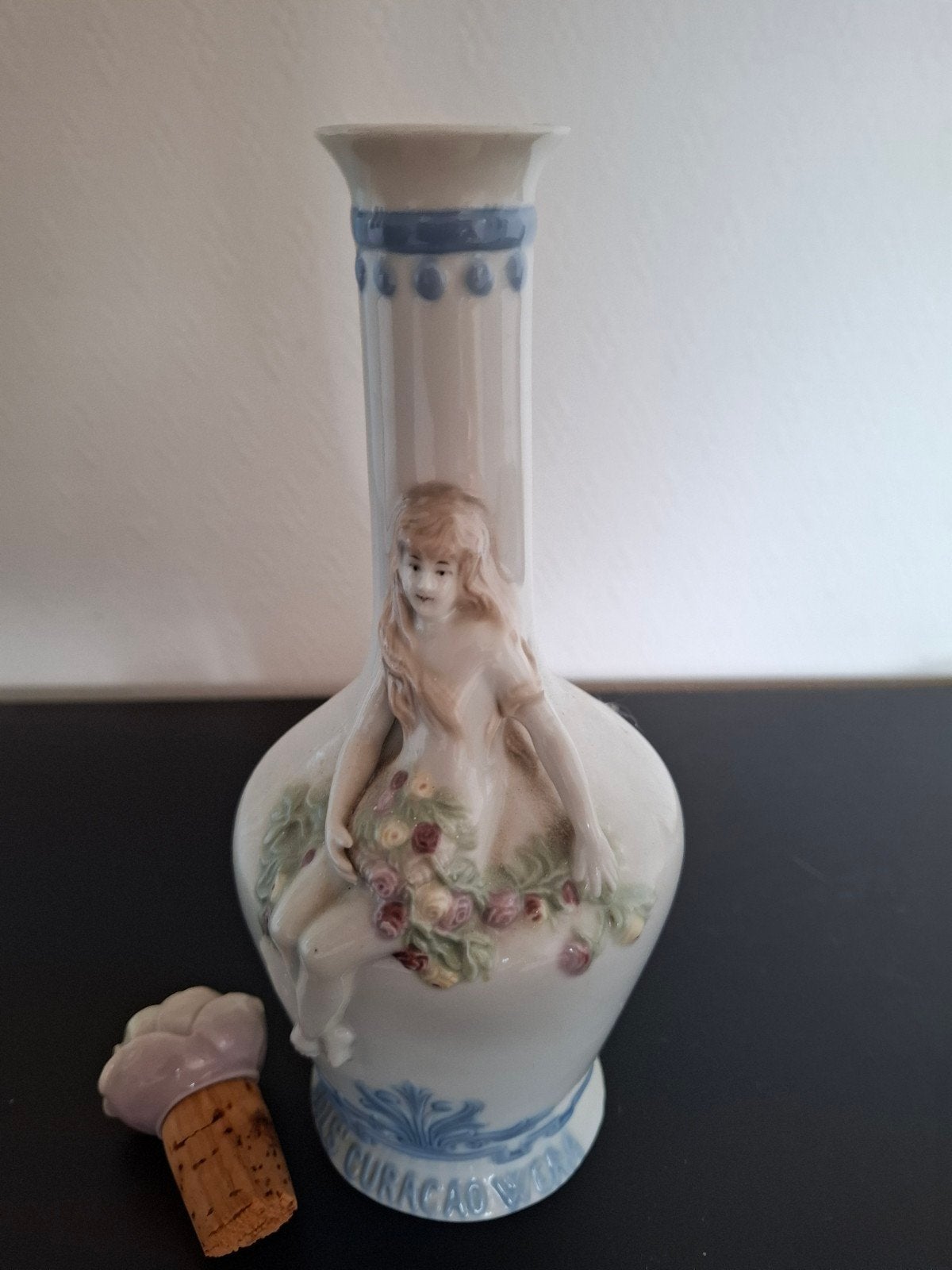 Vintage Porselijnen Karaf Bols Curacao Wera, Antiek en Kunst, Ophalen of Verzenden