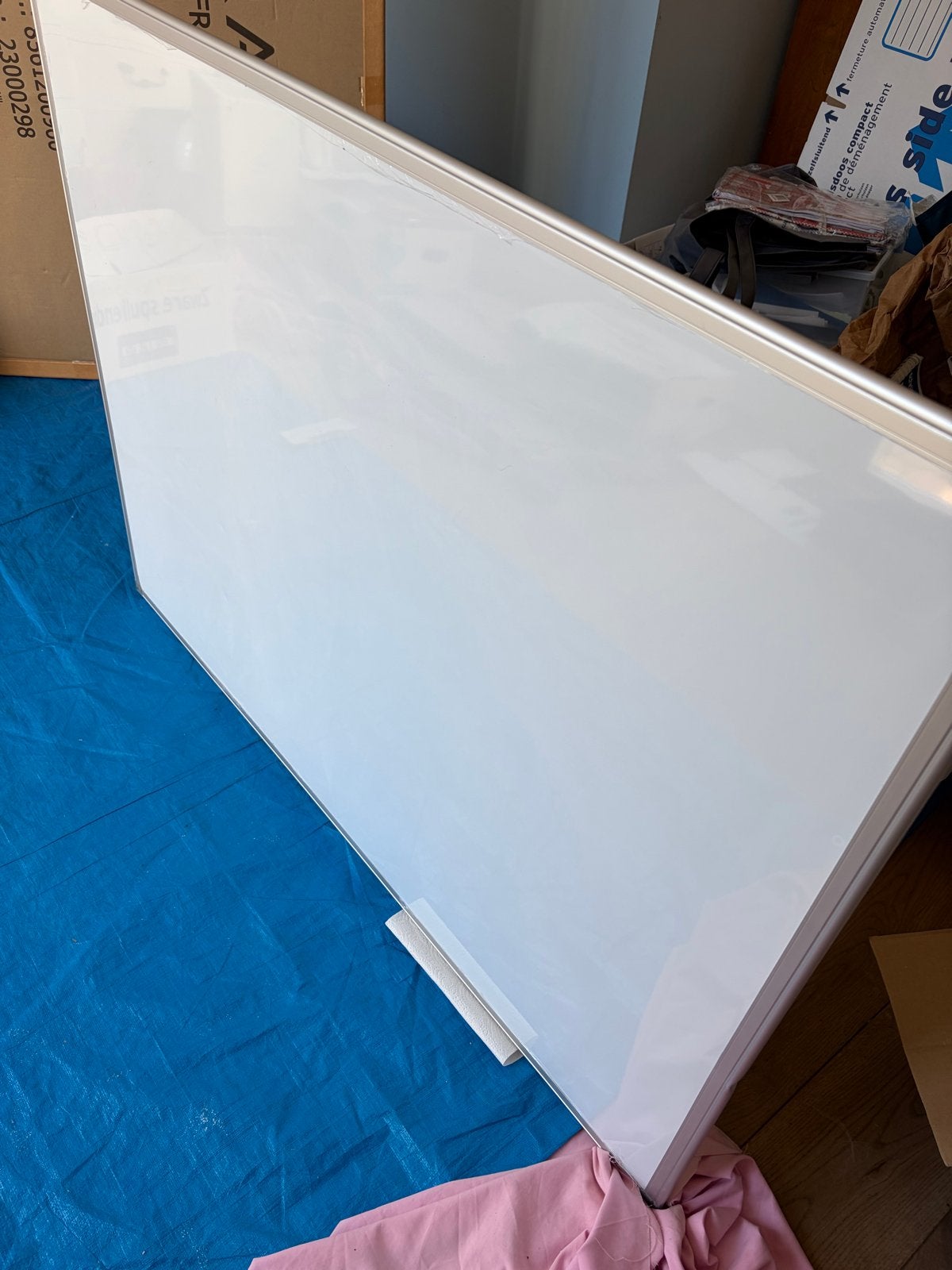 Whiteboard - groot 1,2m x 90cm, Ophalen, Zo goed als nieuw, Whiteboard