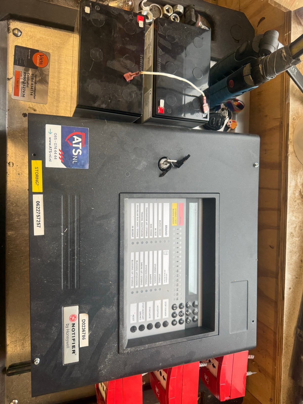 Notifier by Honeywell Brandmeldinstallatie paneel, Meldkamerservice
